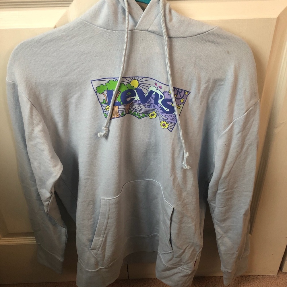 Levi’s blue hoodie